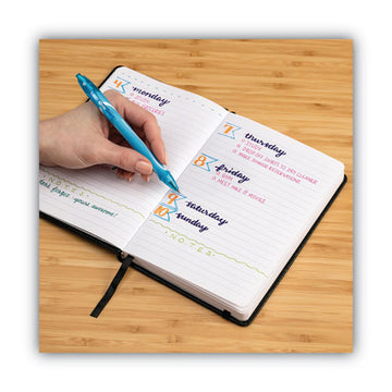 BIC® Gel-ocity Quick Dry Gel Pen, Retractable, Medium 0.7 Mm, Assorted Ink And Barrel Colors, 8-pack freeshipping - TVN Wholesale